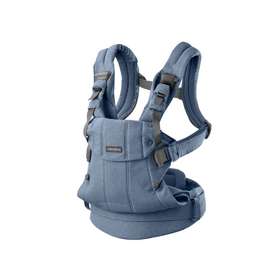 Рюкзак-кенгуру BabyBjorn Harmony Woven Blue Melange, арт. 0880.33