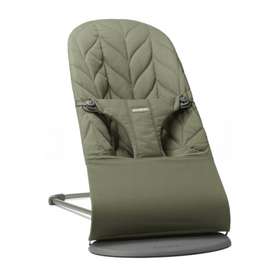 Кресло-шезлонг BabyBjorn Bliss Woven Petal quilt Dark Green 0060.40