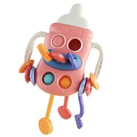 Roxy-kids Игрушка-тянучка BUSY BOTTLE розовая RMON-003-Р
