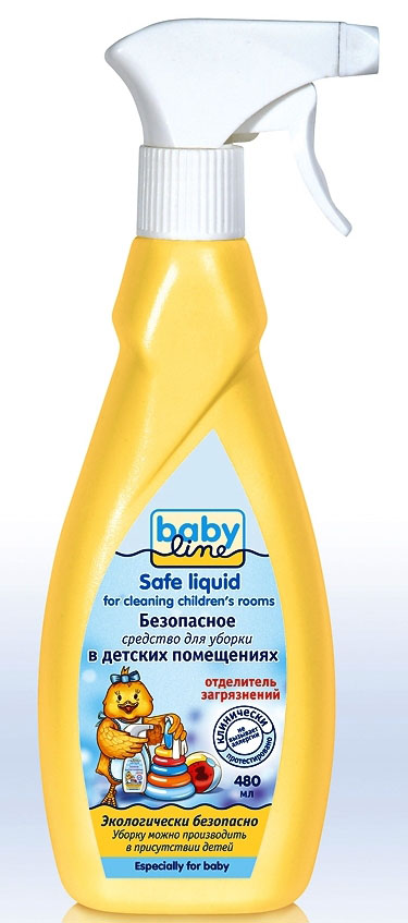 Безопасное средство для уборки в детских помещениях / BABYLINE DB007
