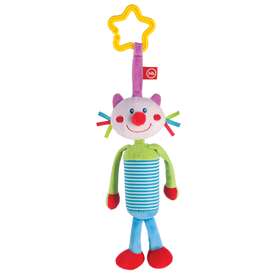 Подвесная игрушка-колокольчик Happy Baby "PERKY KITTY " арт. 330350