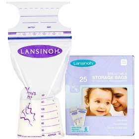 Пакеты для хранения и замораживания грудного молока Lansinoh , 25 шт.