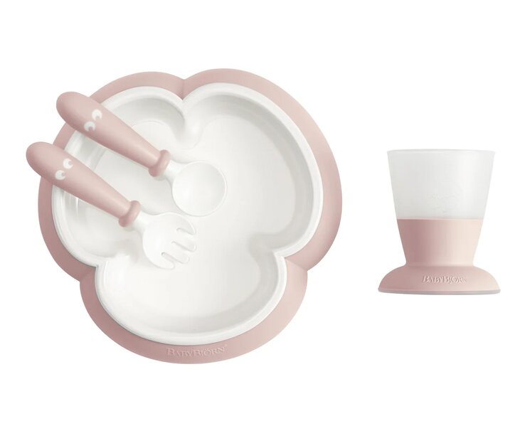 Набор для кормления BabyBjorn (тарелка, ложка, вилка, кружка) арт. 0781.64