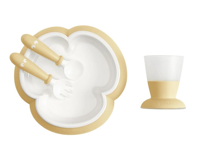 Набор для кормления BabyBjorn (тарелка, ложка, вилка, кружка) арт. 0781.66