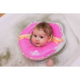 Надувной круг на шею для купания малышей ROXY-KIDS Flipper Балерина арт. FL007