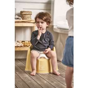 Детский горшок-кресло BabyBjorn (0552.66) Powder Yellow / White