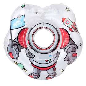 Надувной круг на шею для купания малышей ROXY-KIDS Космонавт арт. FL008
