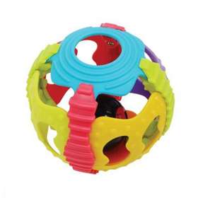 Развивающий мячик-погремушка Playgro "Занимательный шар" арт. 4083681