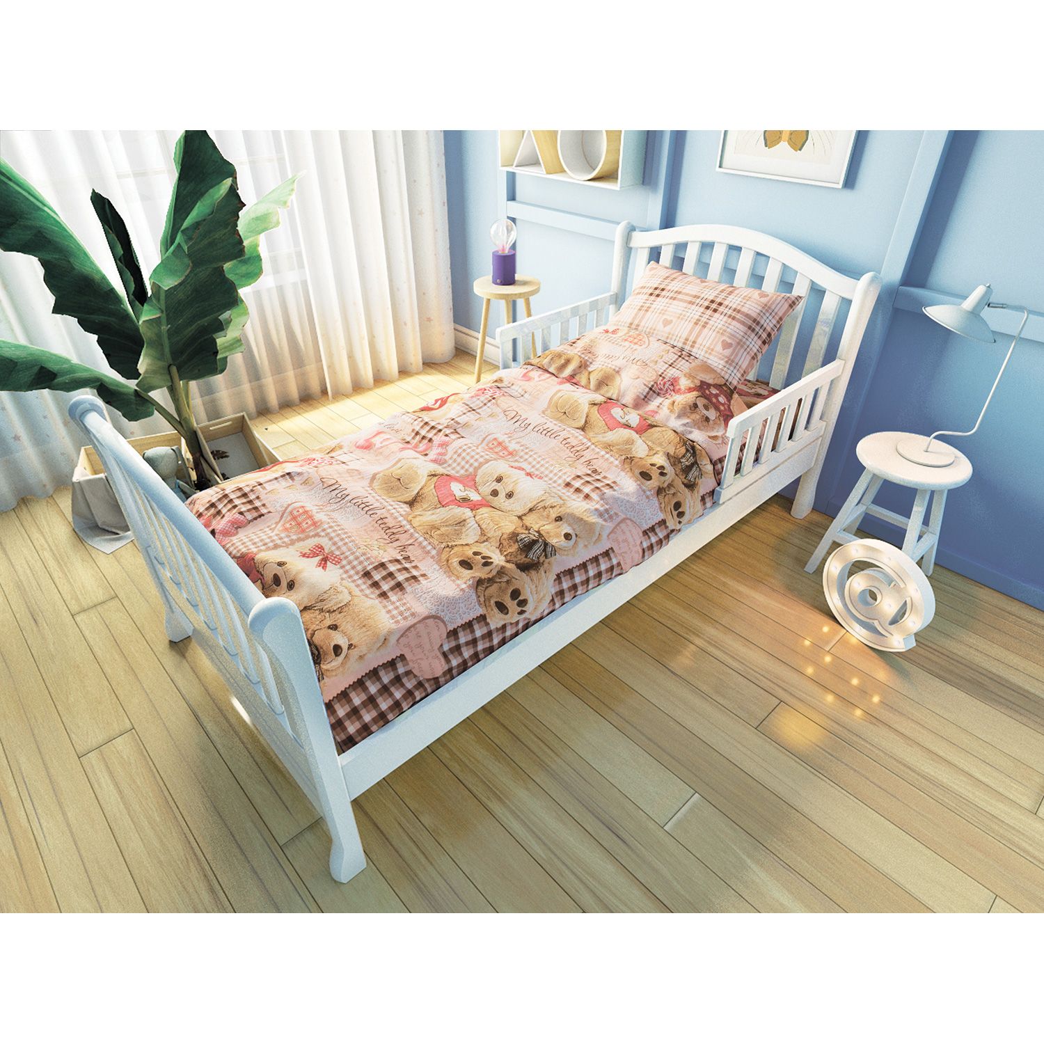 Комплект постельного белья для подростковой кровати Nuovita Плюшевый мишка