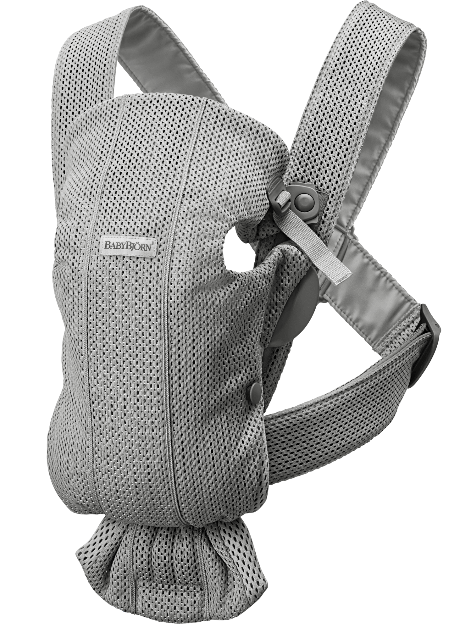 Рюкзак-кенгуру BabyBjorn Mini 3D Mesh Grey арт. 0210.18