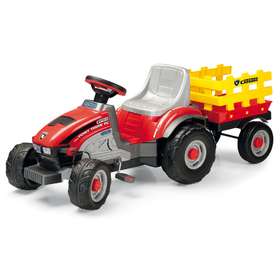 Детский педальный трактор с прицепом Peg-Perego Mini Tony Tigre (CD0529)