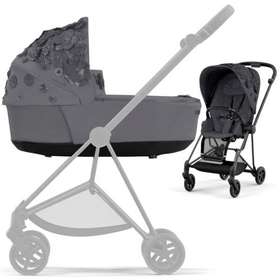 Коляска 2 в 1 Cybex Mios III Simply Flowers Dream Grey