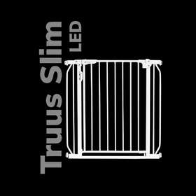 Ворота безопасности Lionelo Truus Slim LED White