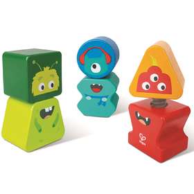 Hape Развивающий набор " Закручивающиеся Монстрики" E0495_HP