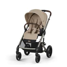 Коляска прогулочная Cybex Balios S Lux Almond Beige (Taupe Frame) 2025 NEW!