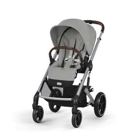 Коляска прогулочная Cybex Balios S Lux Stone Grey (Silver Frame) 2025 NEW!