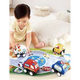 HAPE Игровой набор Плюшевые машинки E0076_HP