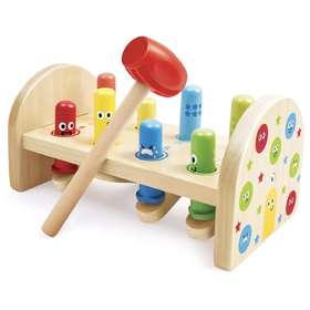 HAPE Радужная колотушка с молотком E0529_HP