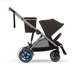 Прогулочная коляска Cybex e-Gazelle S Chocolate Brown (Taupe Frame)