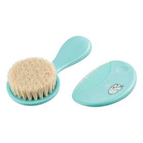 Roxy-kids Расческа-щетка мягкая и гребешок, ворс из овечьей шерсти