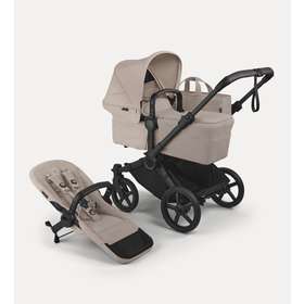 Bugaboo Donkey 6 Mono комплект коляски Black/Desert Taupe