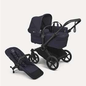 Bugaboo Donkey 6 Mono комплект коляски Black/Deep Indigo