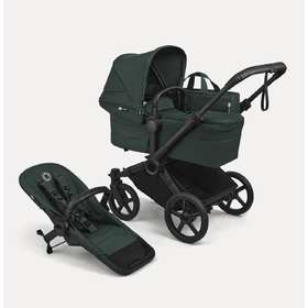 Bugaboo Donkey 6 Mono комплект коляски Black/Fern Green