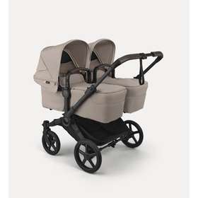Bugaboo Donkey 6 Twin комплект коляски Black/Desert Taupe