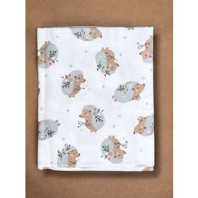 Пеленка фланелевая 90х110 см ЕЖИКИ PF-002