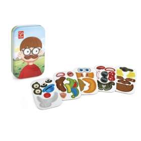 Настольная игра Возьми в дорогу Hape Собери смешной портрет