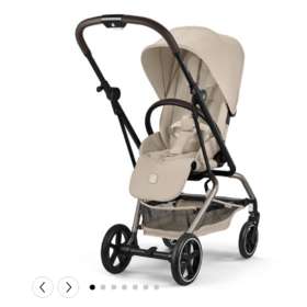 Прогулочная коляска Cybex Eezy S Twist +2, Almond Beige