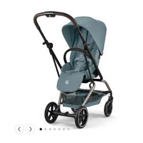 Прогулочная коляска Cybex Eezy S Twist +2, Stormy Blue