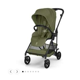 Прогулочная коляска Cybex Melio Carbon, Moss Green