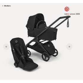 Коляска 2 в 1 Bugaboo Dragonfly Plus, Heritage black