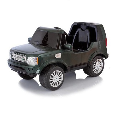 Электромобиль Land Rover Discovery 4 (темно-зеленый)