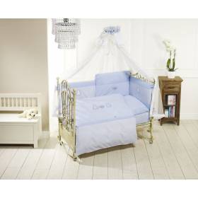 Комплект для кроватки Feretti Orsetti Long (6 предметов) blue