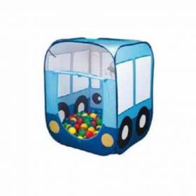 Игровой домик с мячиками Автобус (100шт,/6см) LI-699