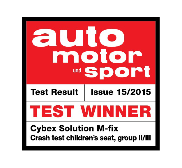 CYBEX выигрывает тест AUTO MOTOR AND SPORT (AMS)